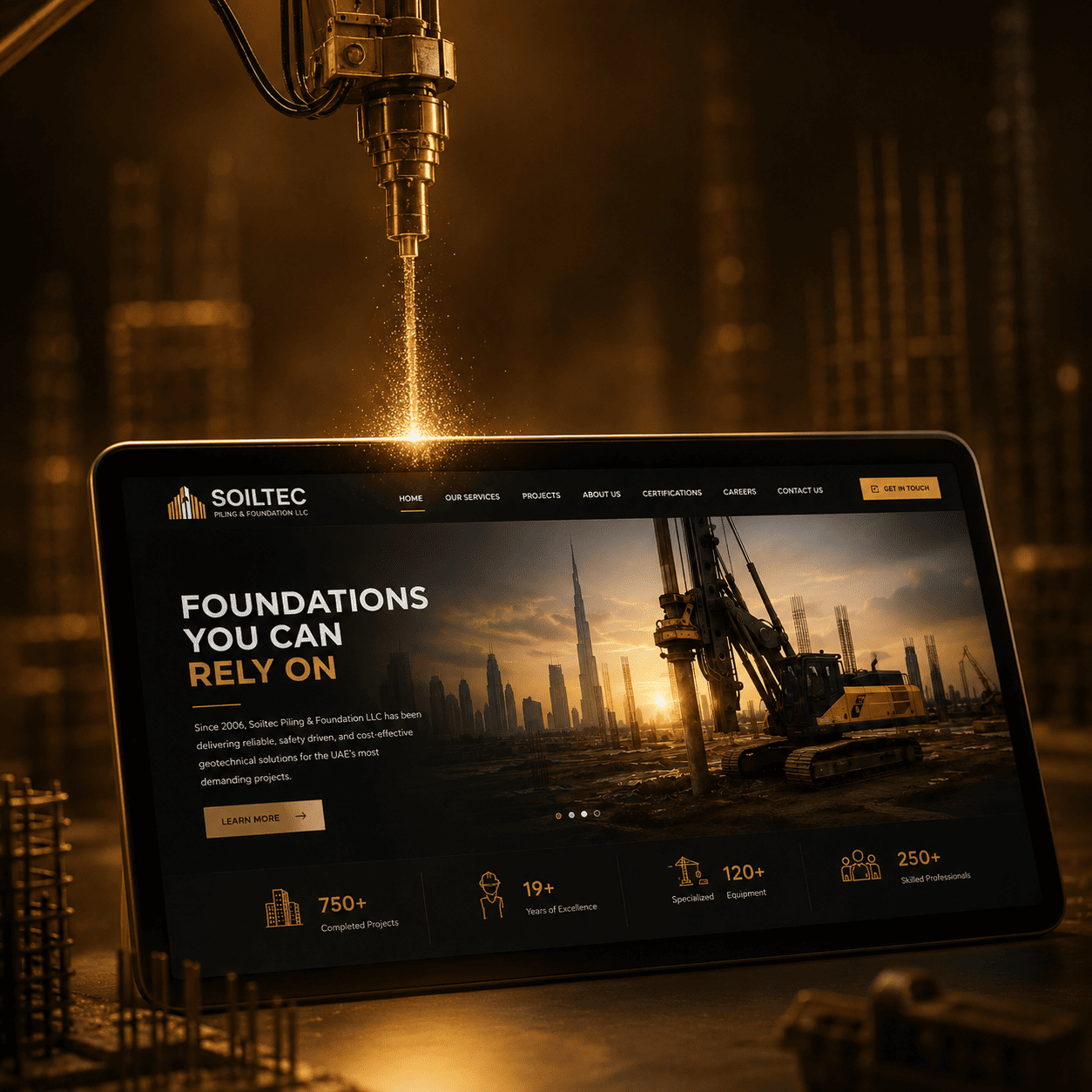 Soiltec Corporate Website